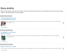 Tablet Screenshot of blogdonamelia.com